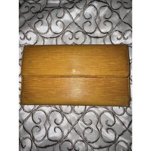 Lous Vuitton LV Yellow Purple Wallet Pre-loved